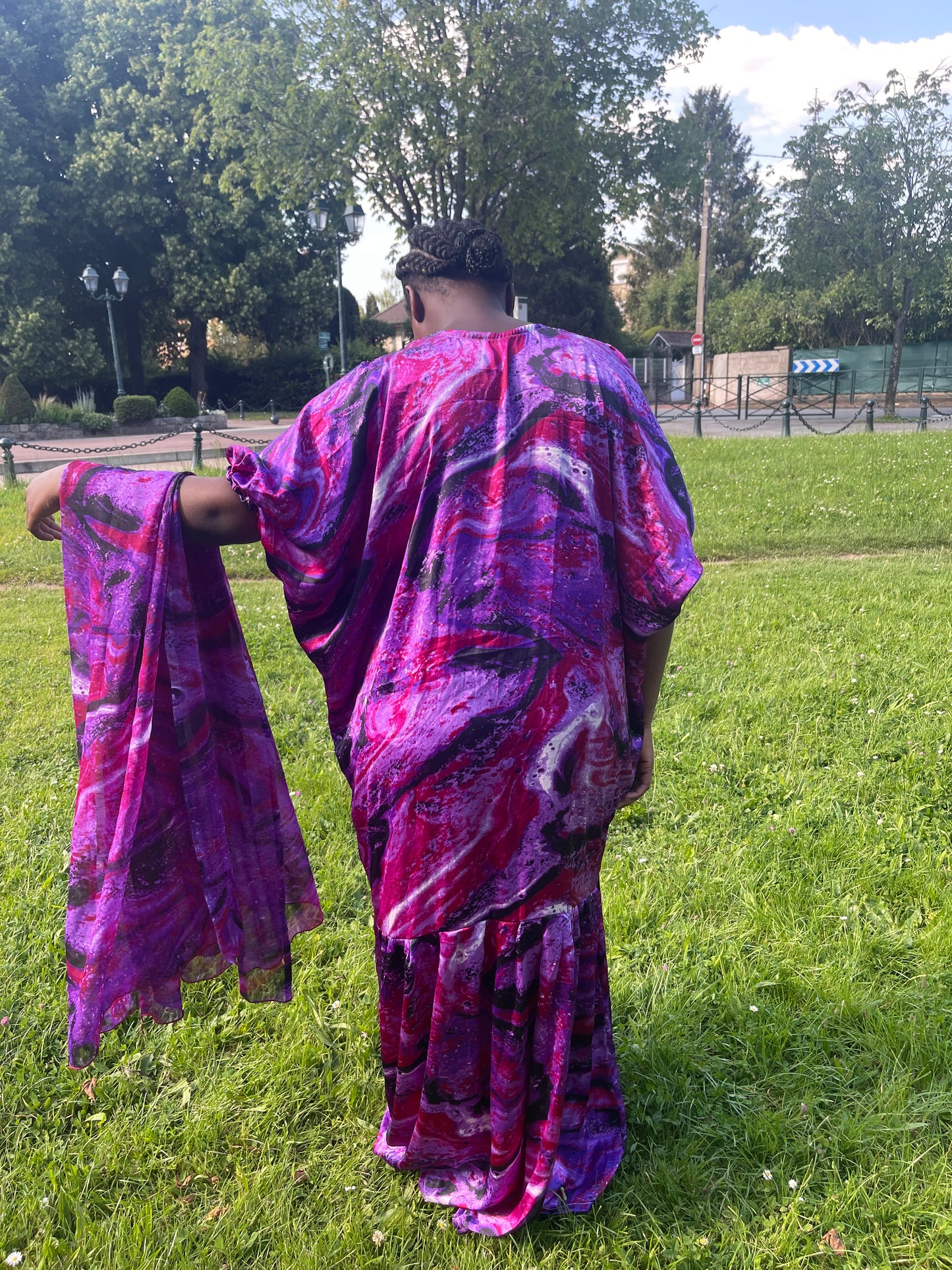 Robe Makeba violette