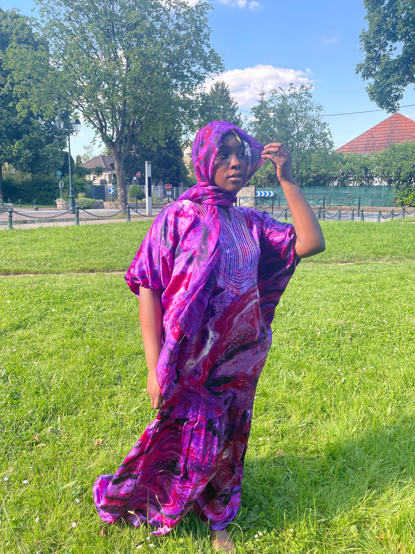 Robe Makeba violette