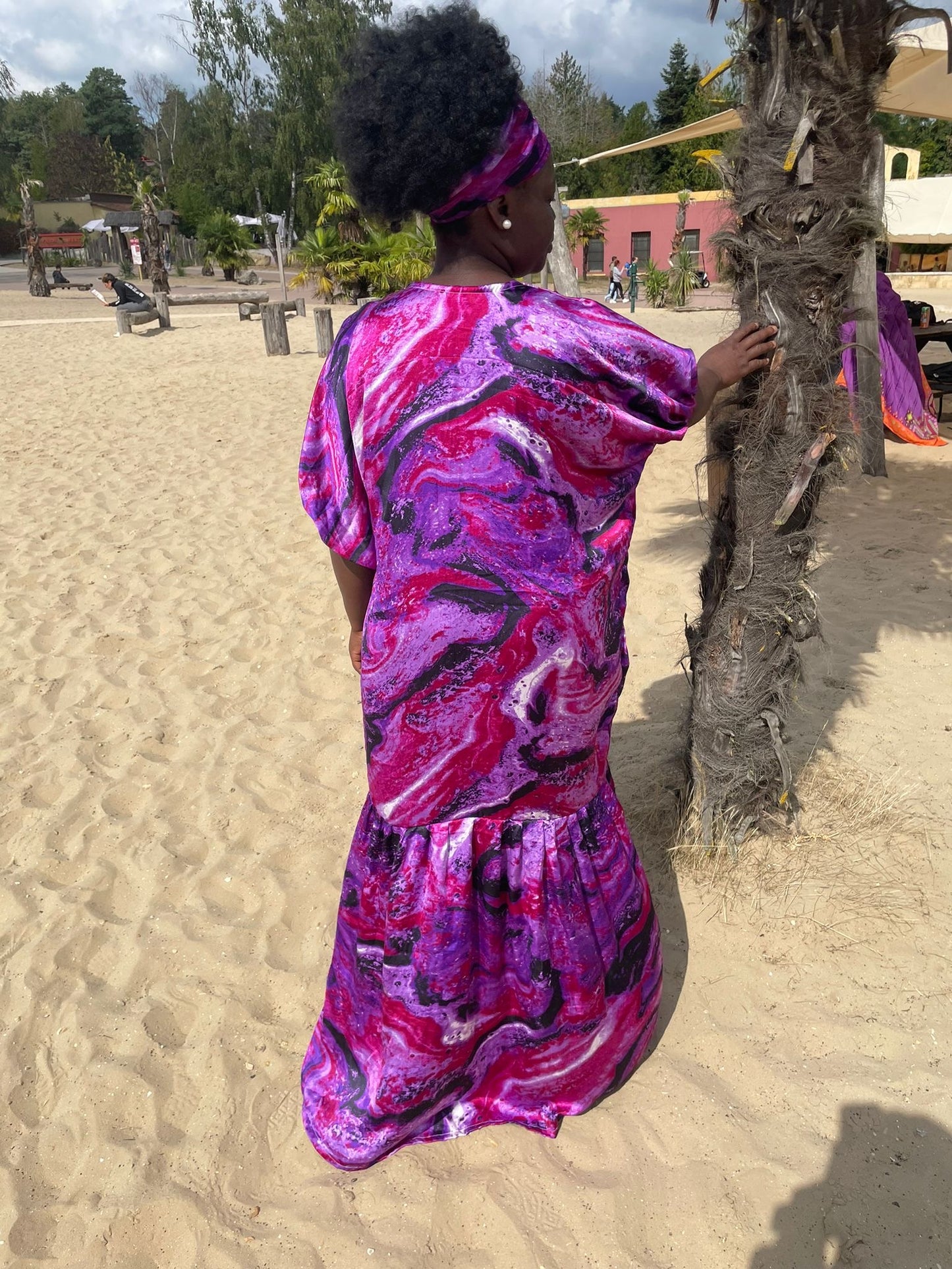 Robe Makeba violette