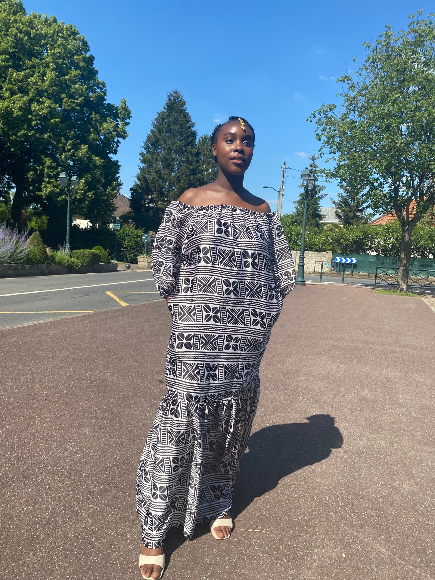 Robe satiné