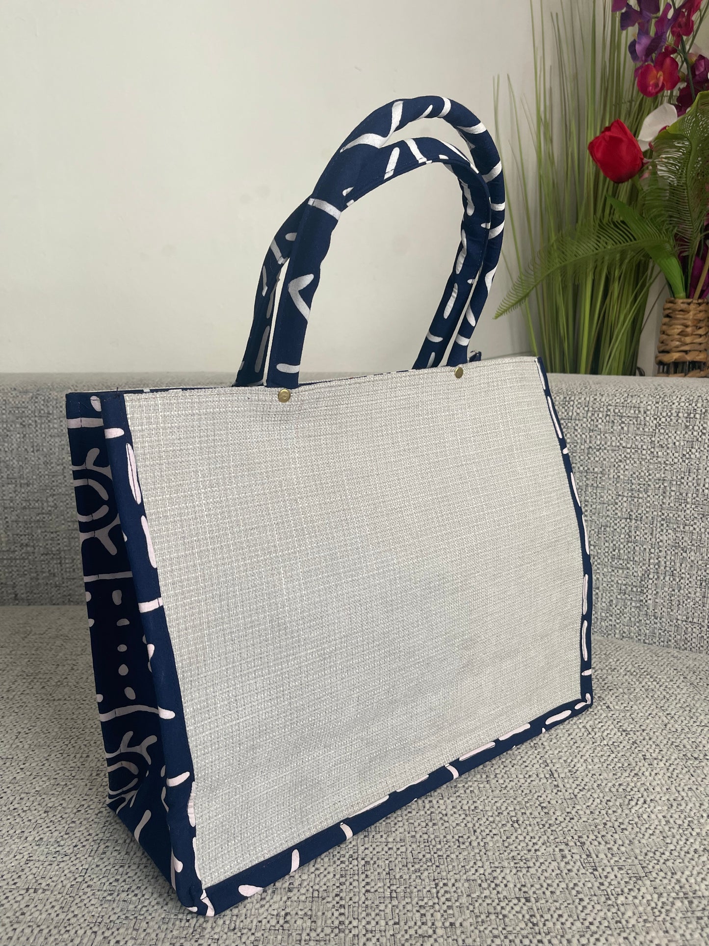 Sac à main raphia
