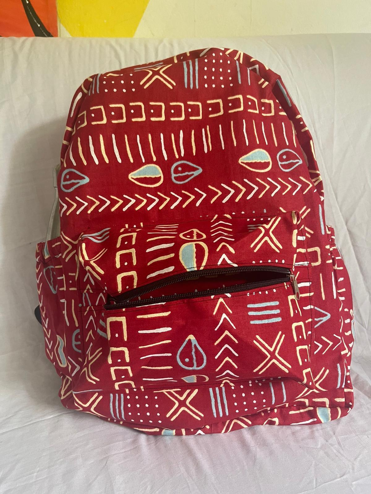 Sac à dos Antiquité rouge