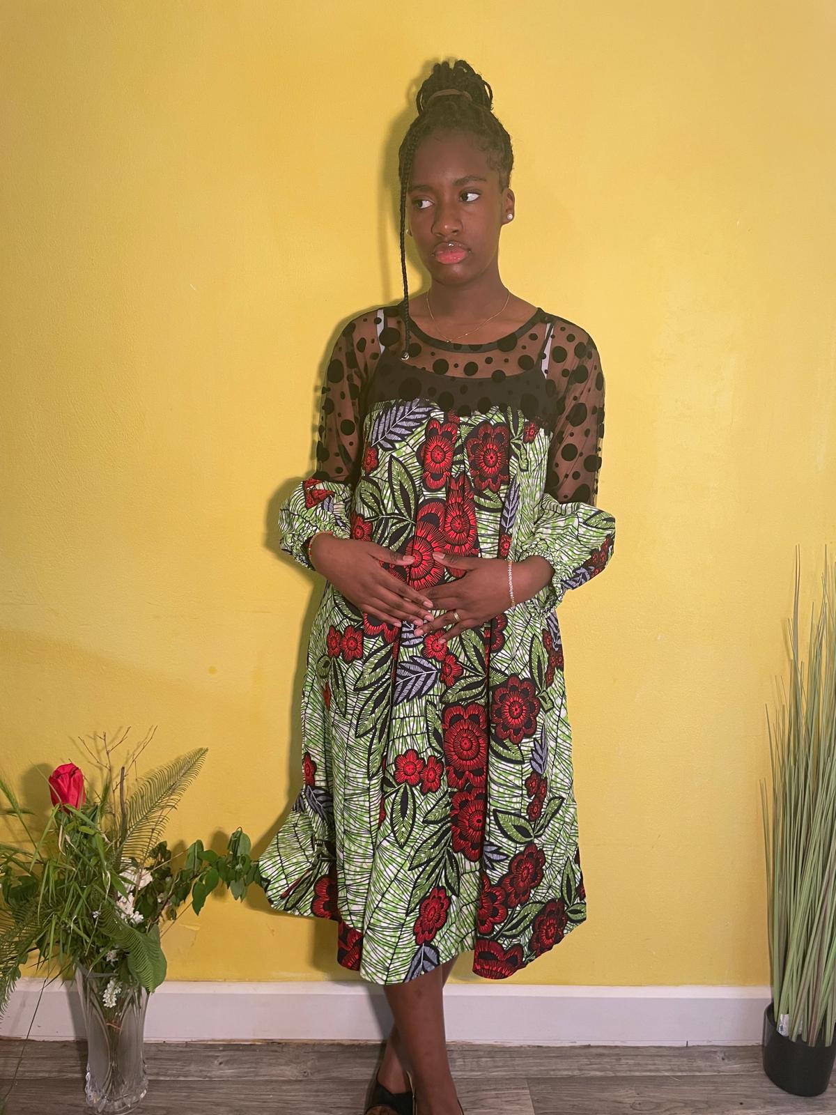 Robe volante taille unique en Wax