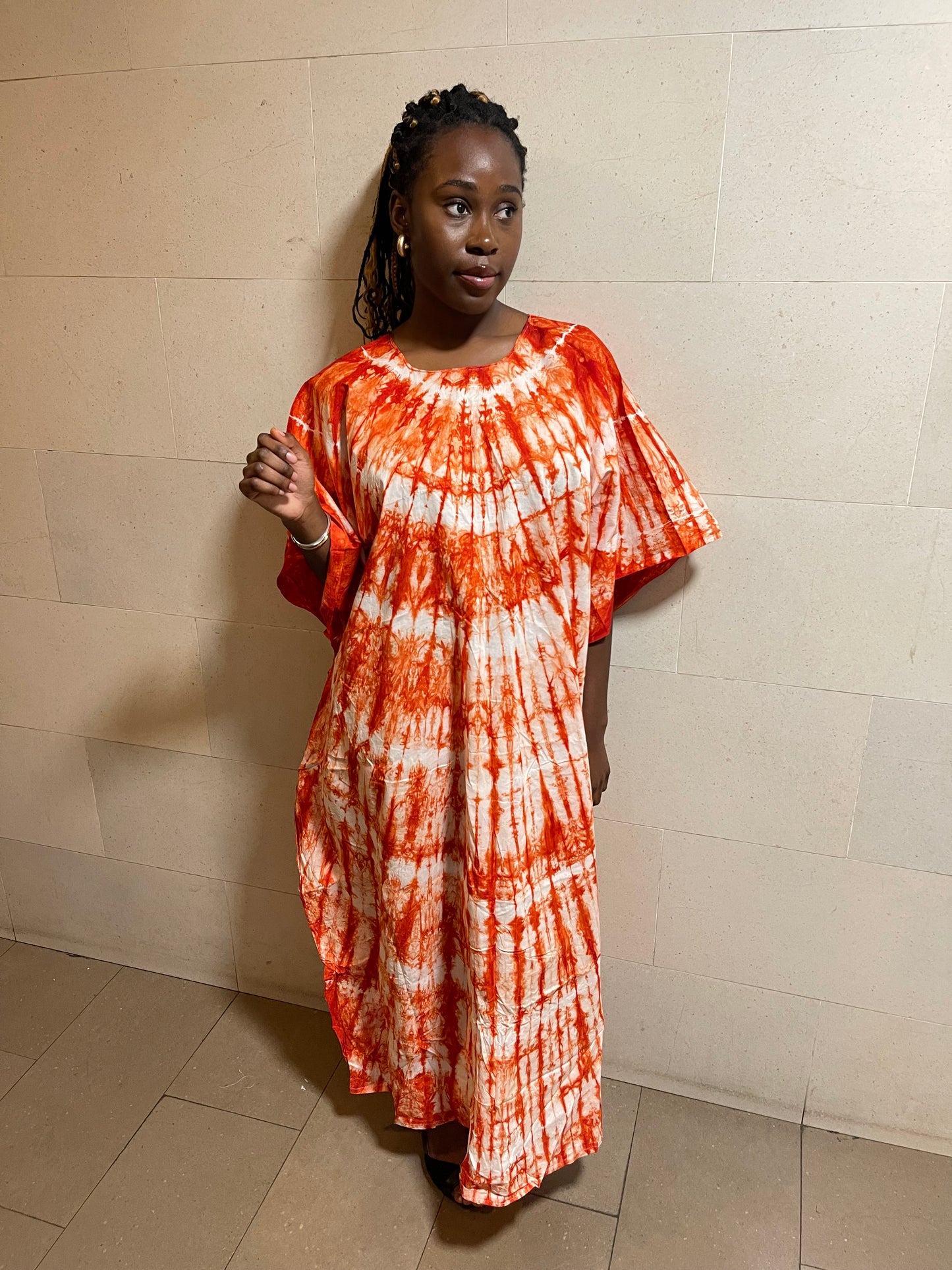 Boubou makeba orange