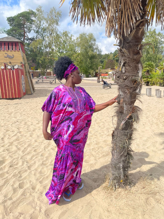 Robe Makeba violette