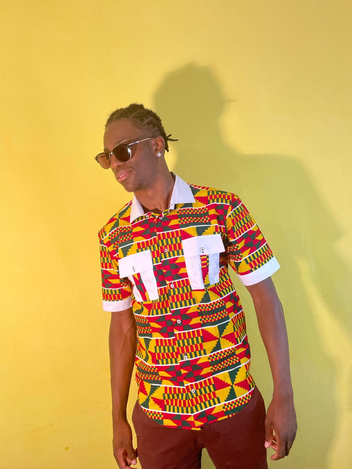 Chemise homme Kita manche courte