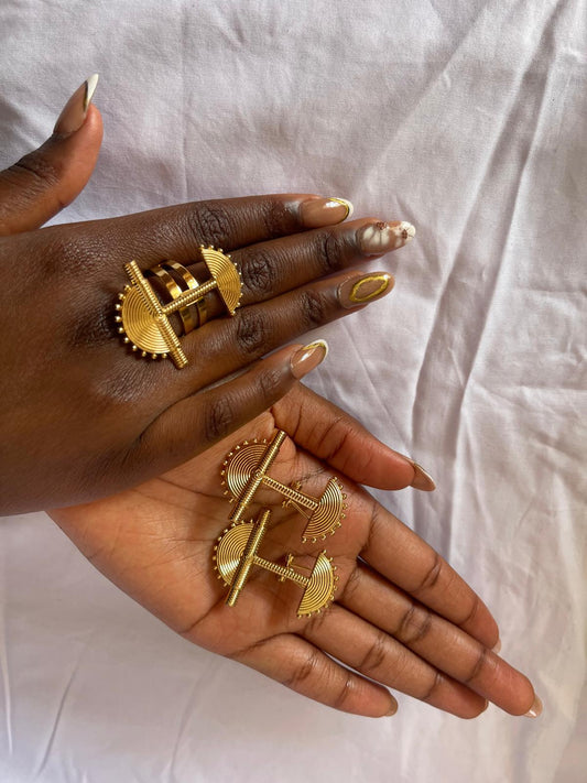 Ensemble bijoux Akan 2