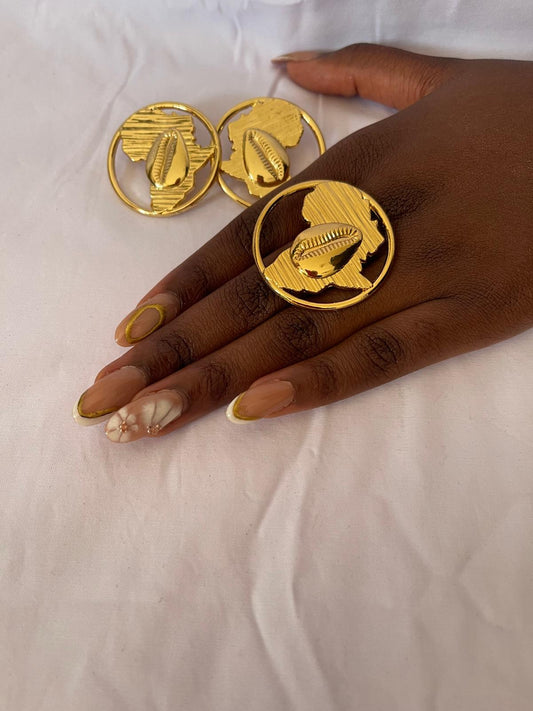 Ensemble bijoux Carte d’Afrique